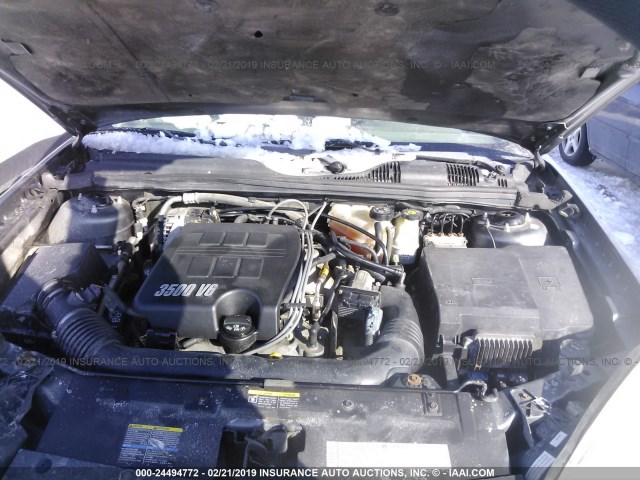 1G1ZT548X5F276940 - 2005 CHEVROLET MALIBU LS GRAY photo 10