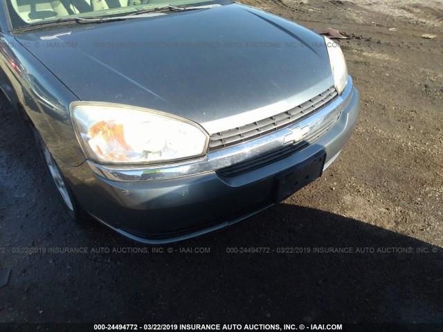 1G1ZT548X5F276940 - 2005 CHEVROLET MALIBU LS GRAY photo 6
