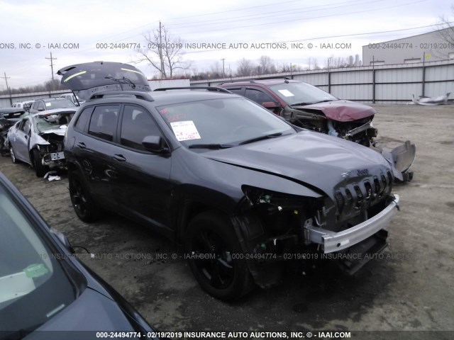 1C4PJMCBXJD559811 - 2018 JEEP CHEROKEE LATITUDE GRAY photo 1