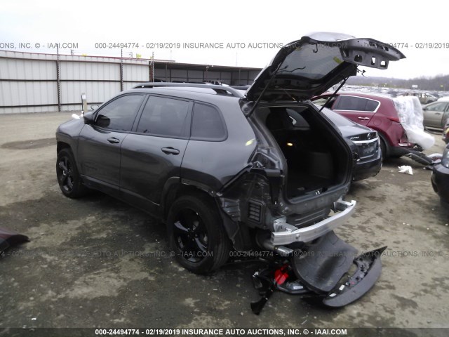 1C4PJMCBXJD559811 - 2018 JEEP CHEROKEE LATITUDE GRAY photo 3