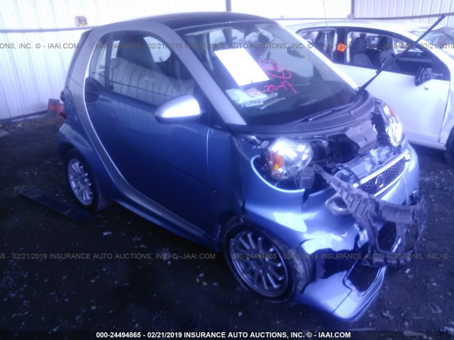 WMEEJ3BA9DK705840 - 2013 SMART FORTWO PURE/PASSION BLUE photo 1