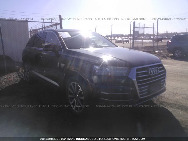 WA1LHAF77JD011274 - 2018 AUDI Q7 PREMIUM PLUS BLACK photo 1