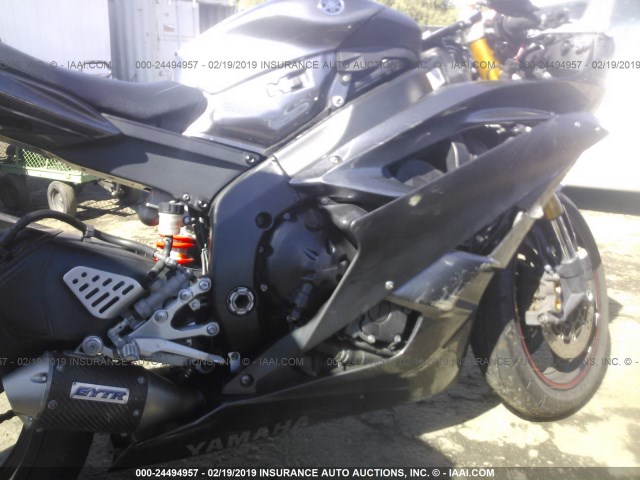 JYARJ12Y27A003155 - 2007 YAMAHA YZFR6 L GRAY photo 8