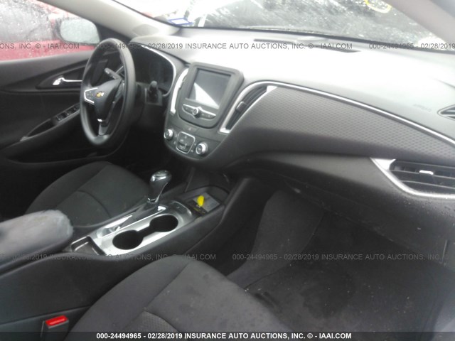 1G1ZB5ST5JF279846 - 2018 CHEVROLET MALIBU LS WHITE photo 5