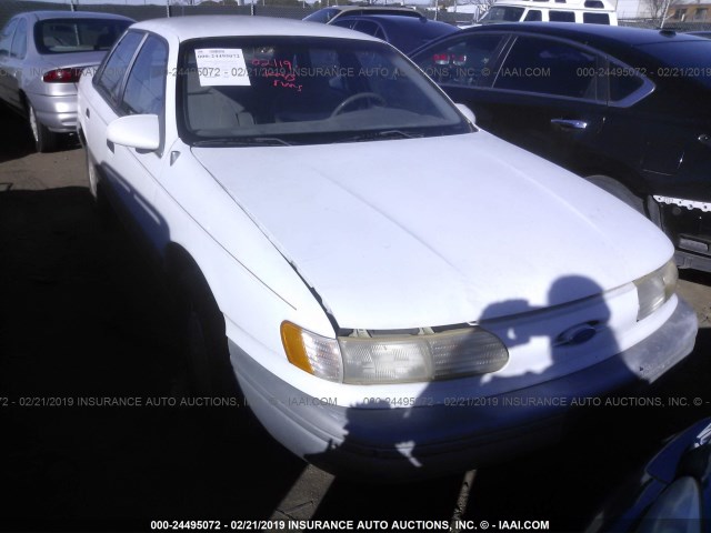 1FACP52UXNG157755 - 1992 FORD TAURUS GL WHITE photo 1