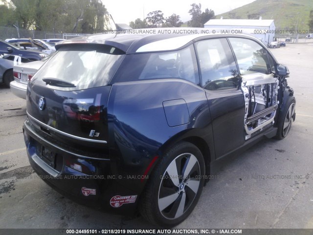 WBY7Z4C58JVC34511 - 2018 BMW I3 REX Navy photo 4