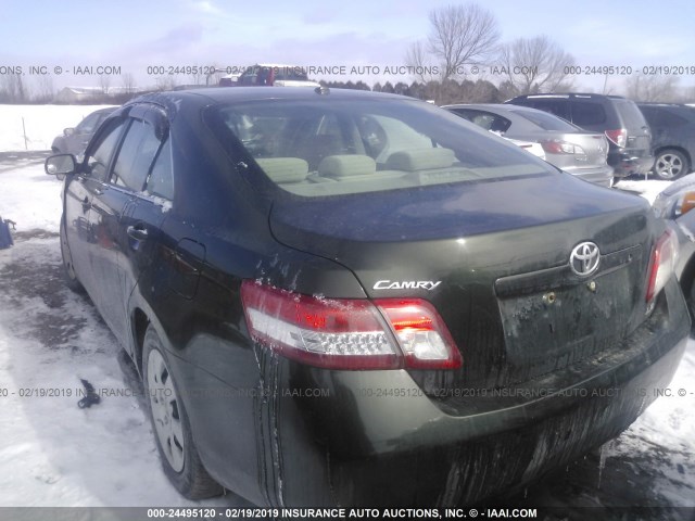 4T1BF3EK7BU585380 - 2011 TOYOTA CAMRY SE/LE/XLE 黑色 照片 3