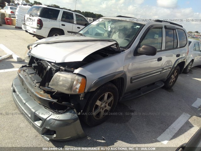 4NUDT13S682700525 - 2008 ISUZU ASCENDER S/LS/LIMITED SILVER photo 2