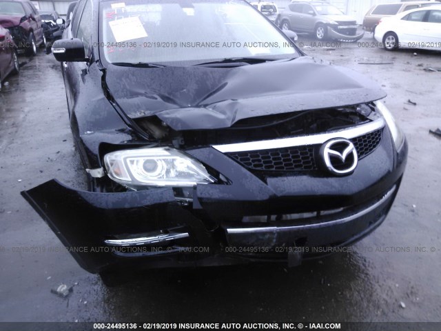 JM3TB28A580123554 - 2008 MAZDA CX-9 BLACK photo 6