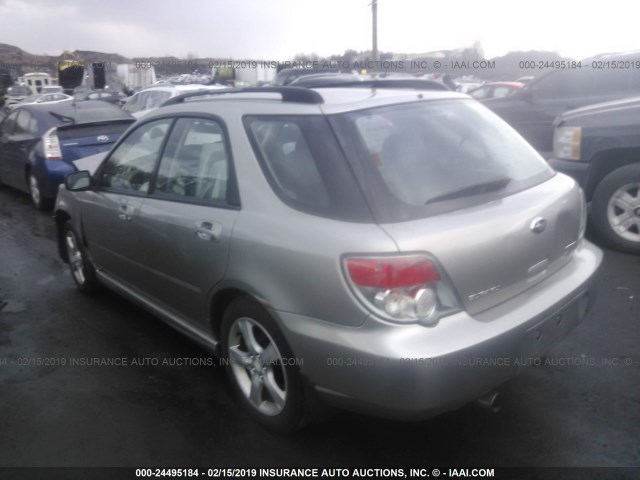 JF1GG67676H808319 - 2006 SUBARU IMPREZA 2.5I SPORTS WAGON SILVER photo 3