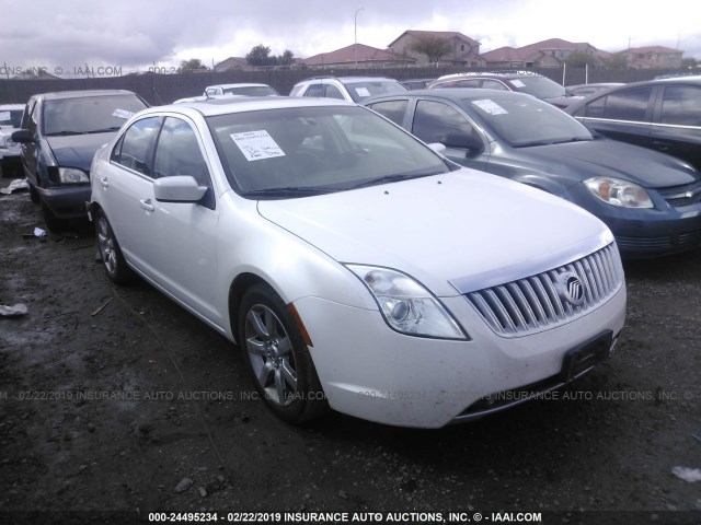 3MEHM0JA1AR649532 - 2010 MERCURY MILAN PREMIER WHITE photo 1