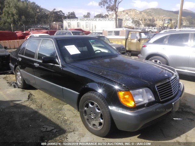 WDBGA43E4PA100020 - 1993 MERCEDES-BENZ 400 SEL BLACK photo 1