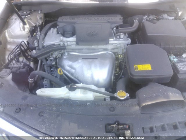 4T1BF1FK3CU586482 - 2012 TOYOTA CAMRY SE/LE/XLE 金色 照片 10