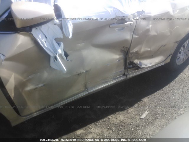 4T1BF1FK3CU586482 - 2012 TOYOTA CAMRY SE/LE/XLE 金色 照片 6