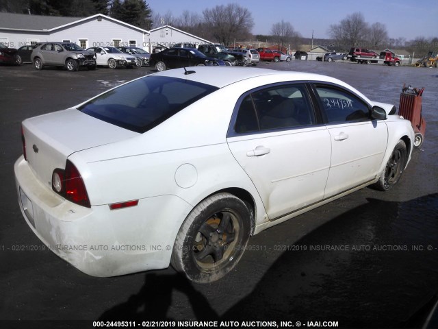 1G1ZH57B094118553 - 2009 CHEVROLET MALIBU 1LT 白色 照片 4