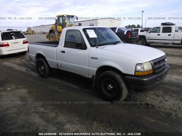 1FTYR10C8WUA19017 - 1998 FORD RANGER WHITE photo 1