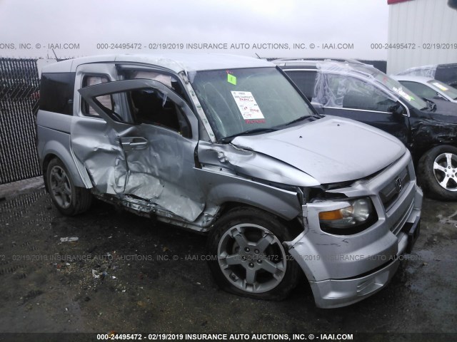 5J6YH18987L016342 - 2007 HONDA ELEMENT SC SILVER photo 1