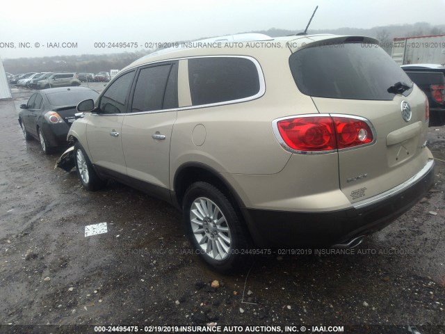 5GAEV23788J294038 - 2008 BUICK ENCLAVE CXL TAN photo 3