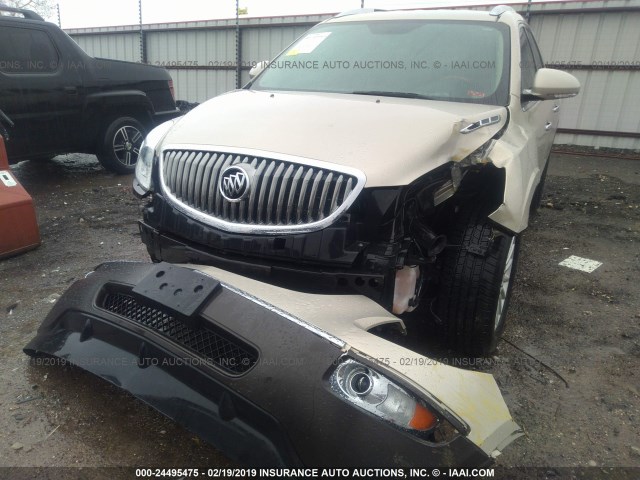 5GAEV23788J294038 - 2008 BUICK ENCLAVE CXL TAN photo 6