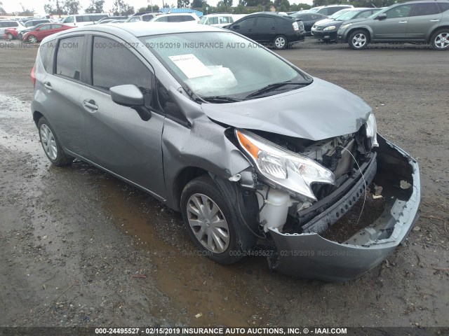 3N1CE2CP7FL436152 - 2015 NISSAN VERSA NOTE S/S PLUS/SV/SL/SR GRAY photo 1