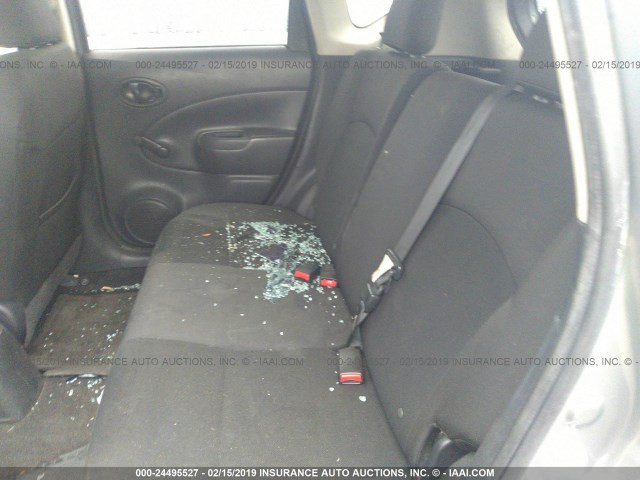 3N1CE2CP7FL436152 - 2015 NISSAN VERSA NOTE S/S PLUS/SV/SL/SR GRAY photo 8