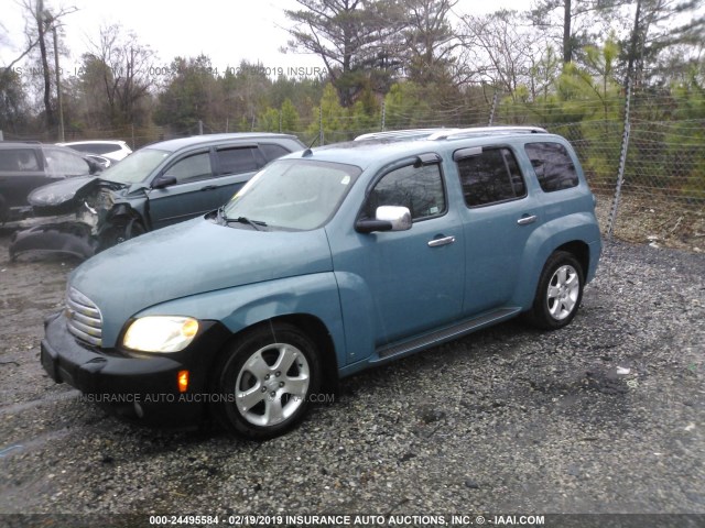 3GNDA33P87S591116 - 2007 CHEVROLET HHR LT Light Blue photo 2