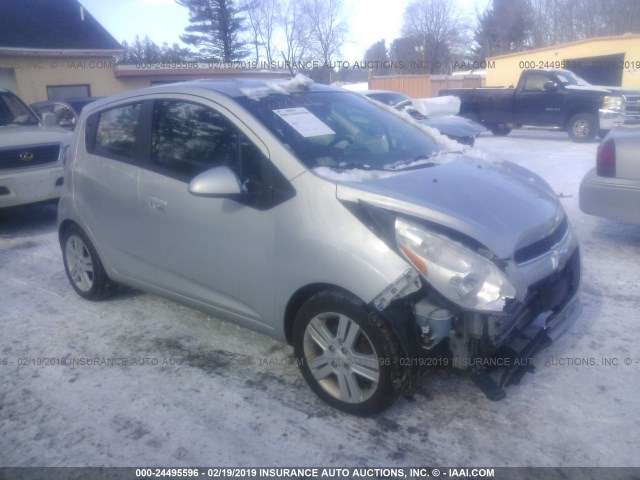 KL8CA6S95DC576575 - 2013 CHEVROLET SPARK LS GRAY photo 1