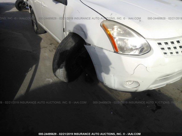JN8AS58V09W176640 - 2009 NISSAN ROGUE S/SL Ağ foto 6