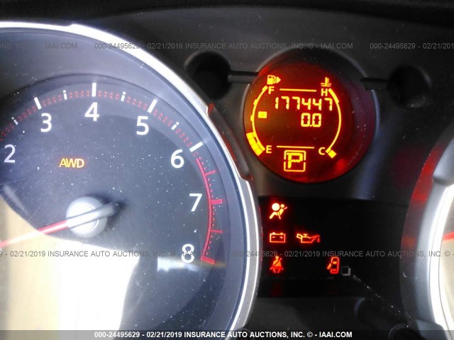 JN8AS58V09W176640 - 2009 NISSAN ROGUE S/SL Ağ foto 7