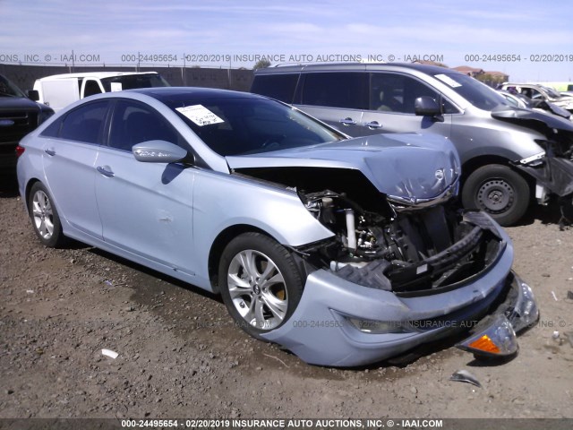 5NPEC4AC0CH362690 - 2012 HYUNDAI SONATA SE/LIMITED SILVER photo 1