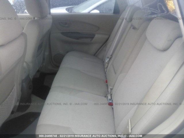 KM8JM12B86U289428 - 2006 HYUNDAI TUCSON GL GOLD photo 8