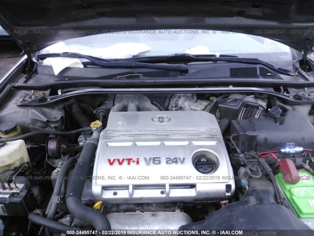 4T1BF30K35U592791 - 2005 TOYOTA CAMRY LE/XLE/SE GRAY photo 10