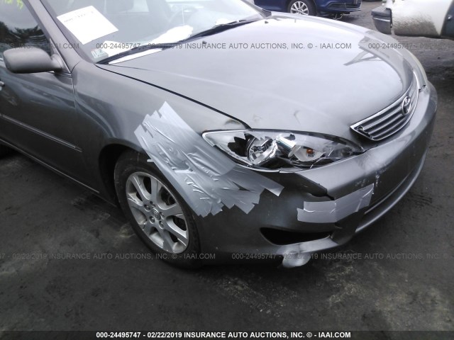 4T1BF30K35U592791 - 2005 TOYOTA CAMRY LE/XLE/SE GRAY photo 6