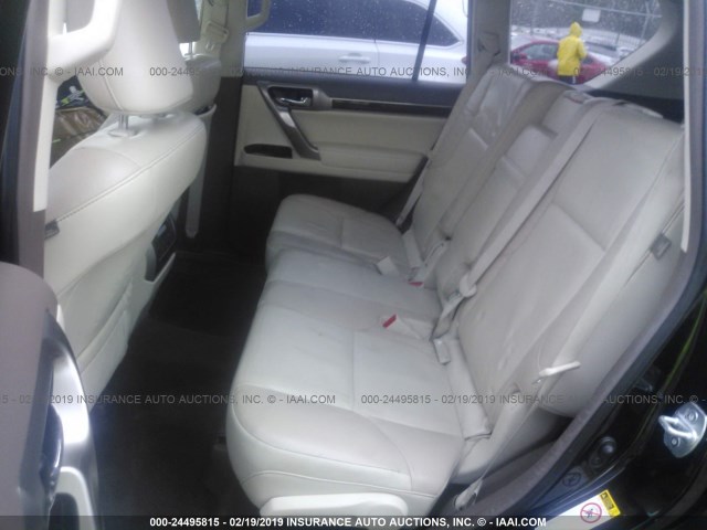 JTJBM7FX8F5114671 - 2015 LEXUS GX BLACK photo 8