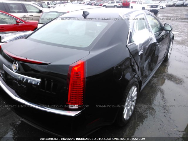 1G6DC5EY1B0153223 - 2011 CADILLAC CTS 黑色 照片 4