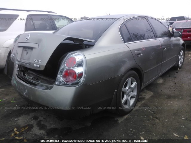 1N4AL11D46C136891 - 2006 NISSAN ALTIMA S/SL TAN photo 4