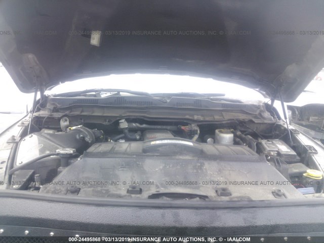 3D73Y3CL2AG142981 - 2010 DODGE RAM 3500 SILVER photo 10