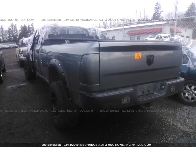 3D73Y3CL2AG142981 - 2010 DODGE RAM 3500 SILVER photo 3