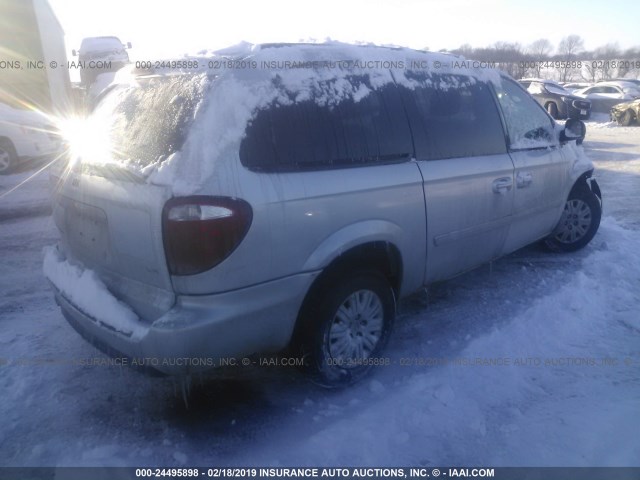 2A4GP44R87R343532 - 2007 CHRYSLER TOWN & COUNTRY LX SILVER photo 4