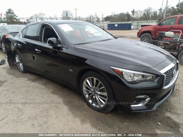 JN1EV7AP2JM353011 - 2018 INFINITI Q50 LUXE/SPORT BLACK photo 1