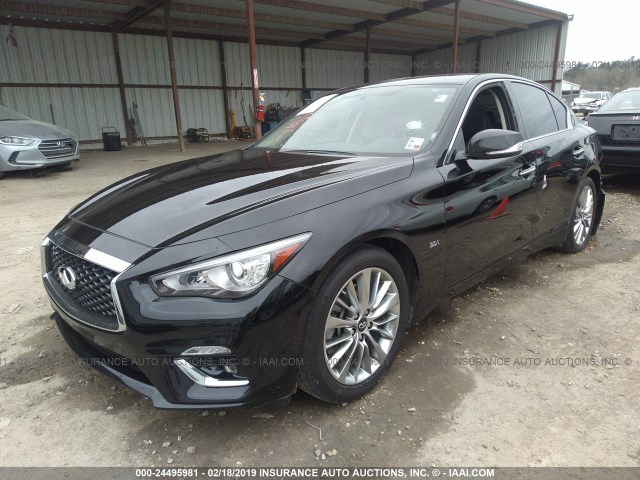 JN1EV7AP2JM353011 - 2018 INFINITI Q50 LUXE/SPORT BLACK photo 2