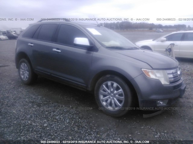 2FMDK3JC9ABA48212 - 2010 FORD EDGE SEL GRAY photo 1