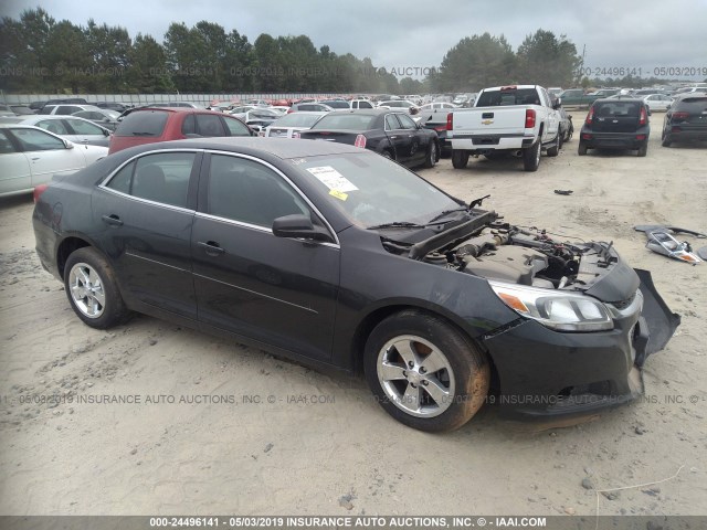 1G11B5SL9FF181245 - 2015 CHEVROLET MALIBU LS BLACK photo 1