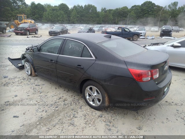 1G11B5SL9FF181245 - 2015 CHEVROLET MALIBU LS BLACK photo 3