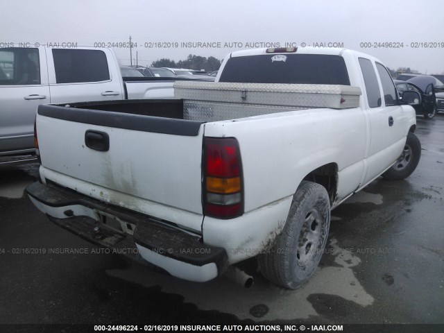 2GCEC19X331202360 - 2003 CHEVROLET SILVERADO C1500 WHITE photo 4