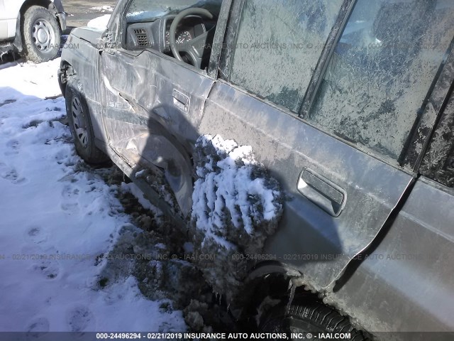 2S3TD03V7S6409472 - 1995 SUZUKI SIDEKICK JX/JLX SILVER photo 6