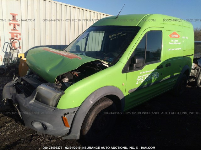 NM0LS7AN8BT053277 - 2011 FORD TRANSIT CONNECT XL GREEN photo 2