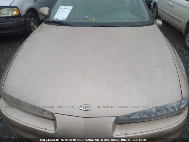 1G3WS52H31F266356 - 2001 OLDSMOBILE INTRIGUE GL GOLD photo 10