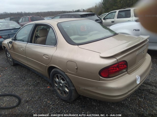 1G3WS52H31F266356 - 2001 OLDSMOBILE INTRIGUE GL GOLD photo 3