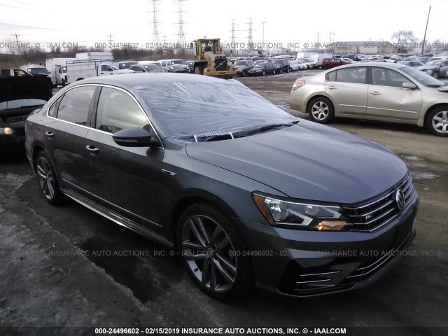 1VWDT7A39HC028784 - 2017 VOLKSWAGEN PASSAT R-LINE ნაცრისფერი ფოტო 1